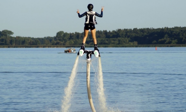 20 min flyboard session in Issoire