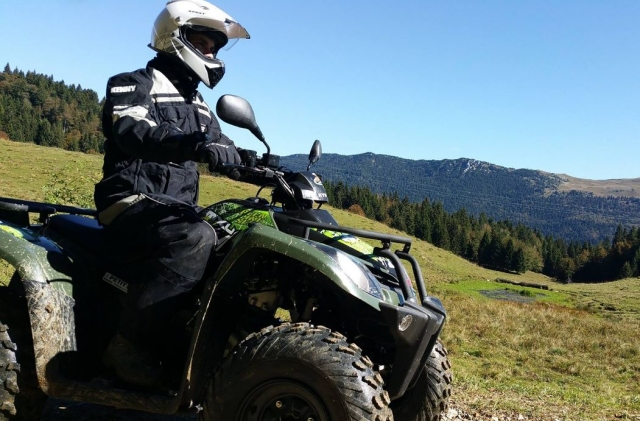 Quad hike 1 hour in Rochefort-sur-Nenon