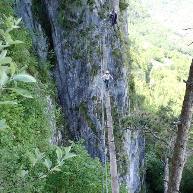 Via Ferrata de Vicdessos face north - 1/2 day