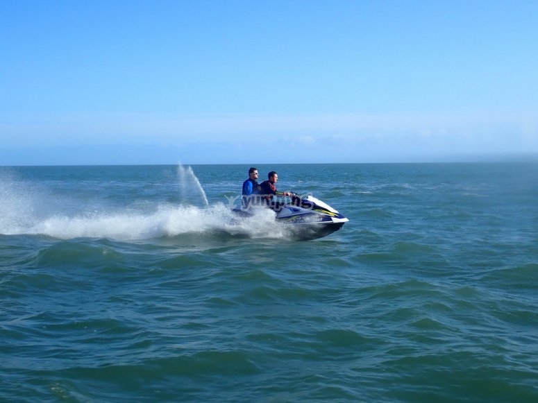 Jet Ski Ride for Two (14+ yrs) Gower Peninsula 1h from £72 | Yumping