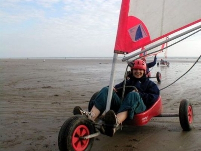 Demi-journée de char à voile Pendine