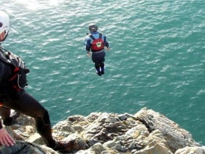 Half Day Coasteering Experience Porthdafarch Beach