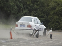 Control del coche En la pista 