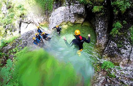 Canyoning in United Kingdom