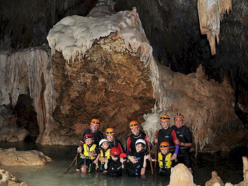 Do you want more action? Dare to try speleology-caving Do you want more action? Dare to try speleology-caving